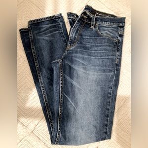 Treasure and Bond straight leg mid rise jeans 30R